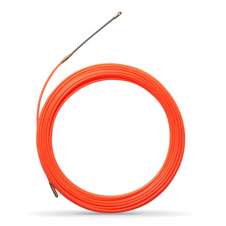Aiguille tire fil de 20m orange Ø4mm à embout interchangeable