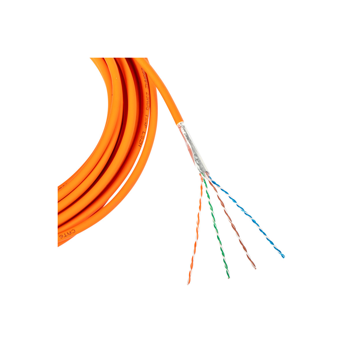 Câble réseau RJ45 catégorie 6 F/UTP 23 AWG Bobine de 100m