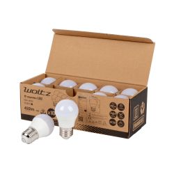 Lot de 10 Ampoules LED SMD E27 A45 5W Blanc neutre
