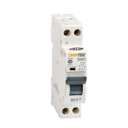 Disjoncteur à vis 1P+N 20A 3kA Courbe C