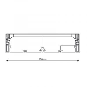 Gaine technique de logement 13 modules