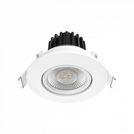 Spot blanc encastré orientable LED 8W RE2020