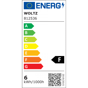 Spot blanc encastré anti-éblouissement LED 6W RE2020