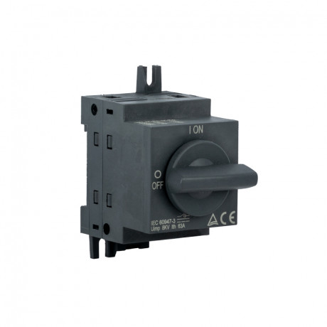 Sectionneur général 63A DC avec commande rotative