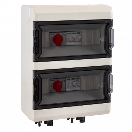Coffret photovoltaïque DC 6kW double tracker