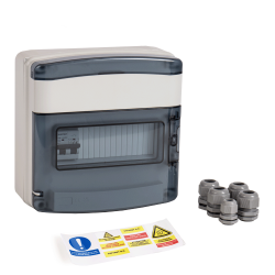 Coffret avec disjoncteur DC 125A pour batterie photovoltaïque