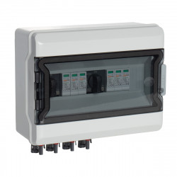 Coffret photovoltaïque DC 3 à 12kW double tracker