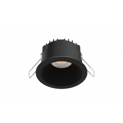 Spot noir encastré anti-éblouissement LED 6W RE2020