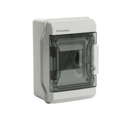 Tableau électrique étanche nu 1 rangée 4 modules