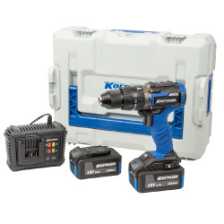 Pack Perceuse visseuse à percussion avec 2 batteries 5Ah et 1 chargeur